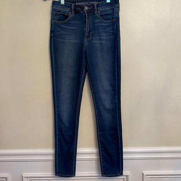 Articles of Society Heather High Rise Jeans - Picture 1 of 9
